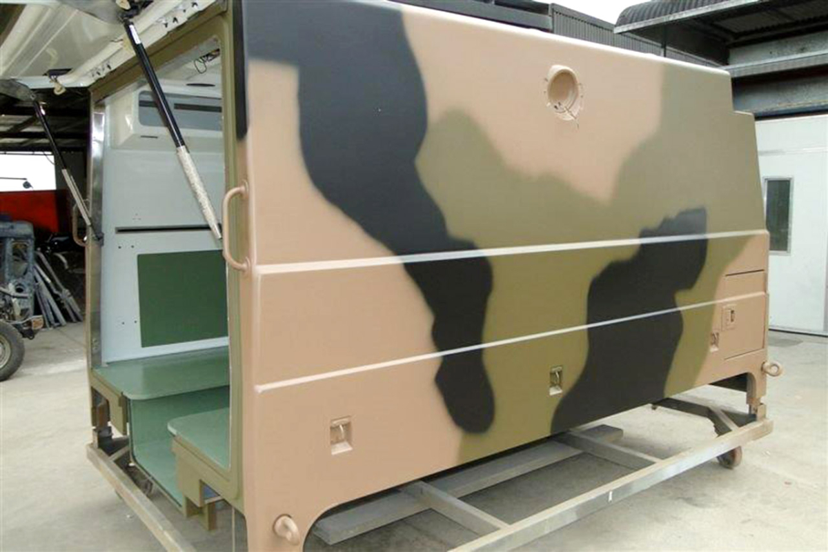 Speedliner Australia | Mining and Industrial Coatings Camo Green